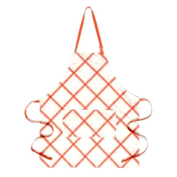 Plaid Cooking Apron - Picture 1 of 4